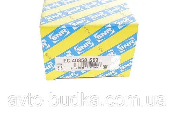 Підшипник задньої ступиці (55X25X45) на Рено Кліо 3 ( Renault Clio III ) рік 2005 - 2014 SNR FC40858S03 Новий Розділ - фото 3