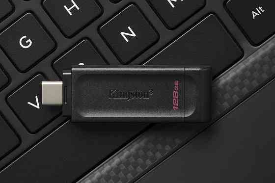 Флеш-пам'ять USB Type-C Kingston DataTraveler 70 DT70/64GB (64GB, Type-C) Николаев