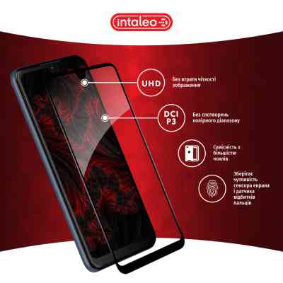 Скло захисне Intaleo Full Glue ZTE Blade L220 Black (1283126583360) Вінниця