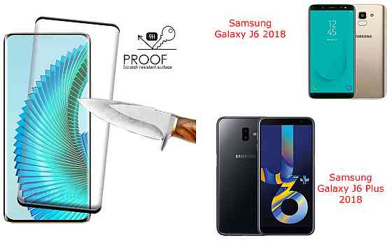 Защитное стекло HyperGlass Pro для Samsung Galaxy J6 2018, Galaxy J6 Plus 2018 – максимальная чувствительность Киев