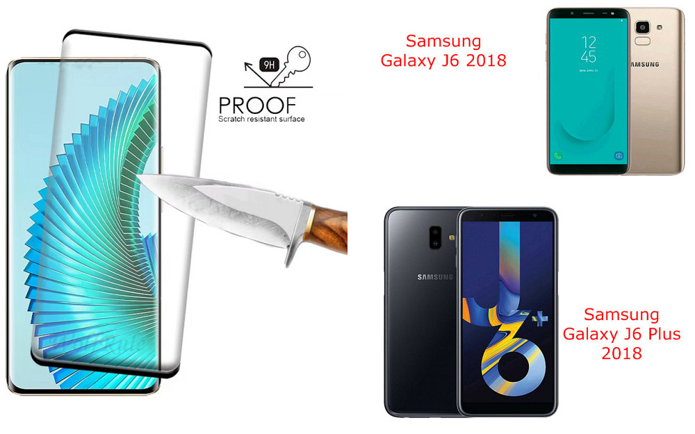 Защитное стекло HyperGlass Pro для Samsung Galaxy J6 2018, Galaxy J6 Plus 2018 – максимальная чувствительность Киев - изображение 1