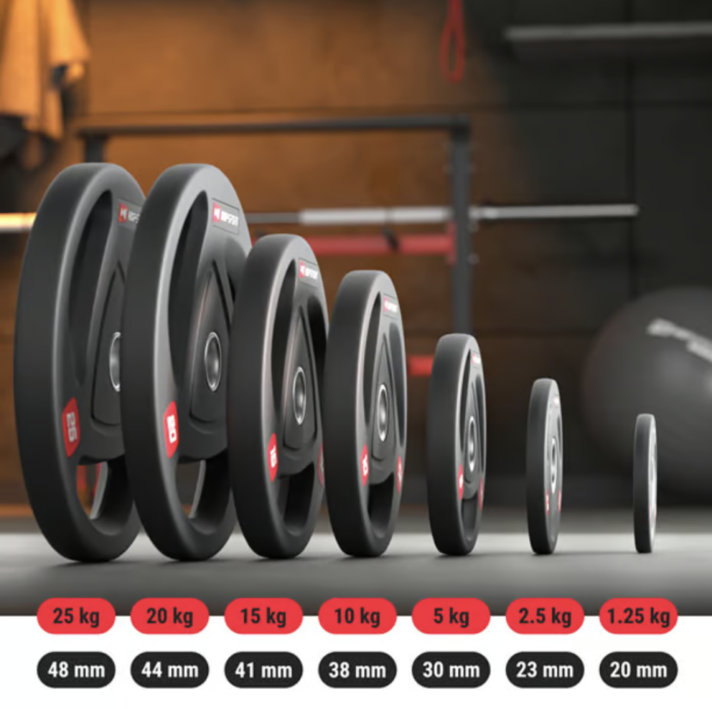 Диск олімпійський Hop-Sport 2,5кг Київ - фото 6