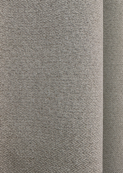Комплект готовых штор VR-Textil Лен блэкаут № 1798ш Серый 150х260 см 2 шт (39-0071) Киев - изображение 8