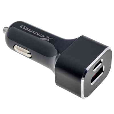 Зарядний пристрій Grand-X CH-29 PD 3.0, Quick Charge QС3.0, 1 TypeC, 1 USB (CH-29) Вінниця