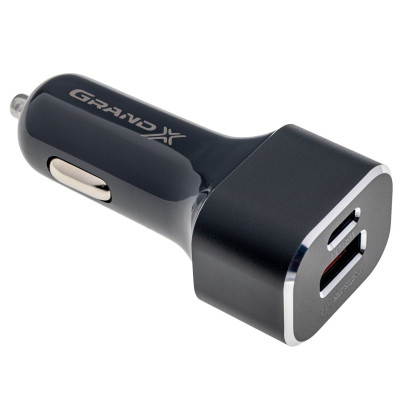 Зарядний пристрій Grand-X CH-29 PD 3.0, Quick Charge QС3.0, 1 TypeC, 1 USB (CH-29) Вінниця - фото 4