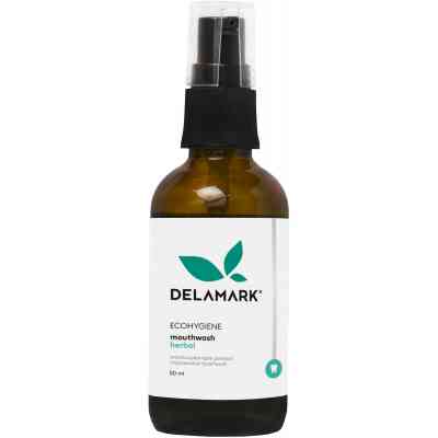 Ополаскиватель для полости рта DeLaMark Травяной с профилактическим действием 50 мл (4820152332417) Винница