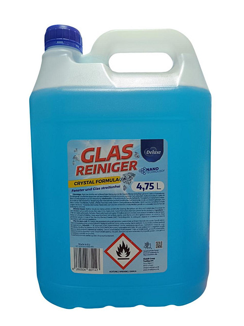 Засіб для миття скла та дзеркал Deluxe Glas Reiniger 4.75 л Львів - фото 1