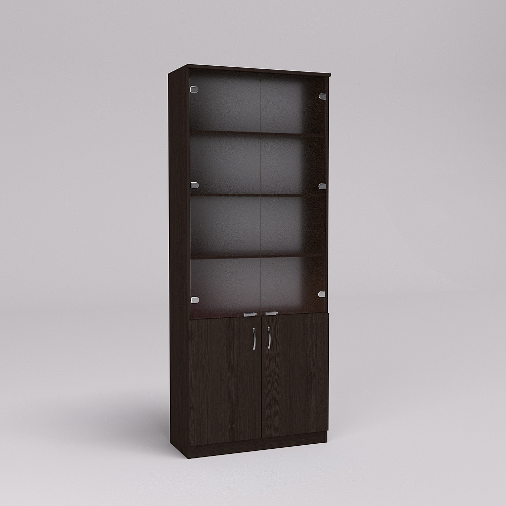 Шкаф офисный ОШС-1, Венге Магия, 800/340/2100 Львов - изображение 1