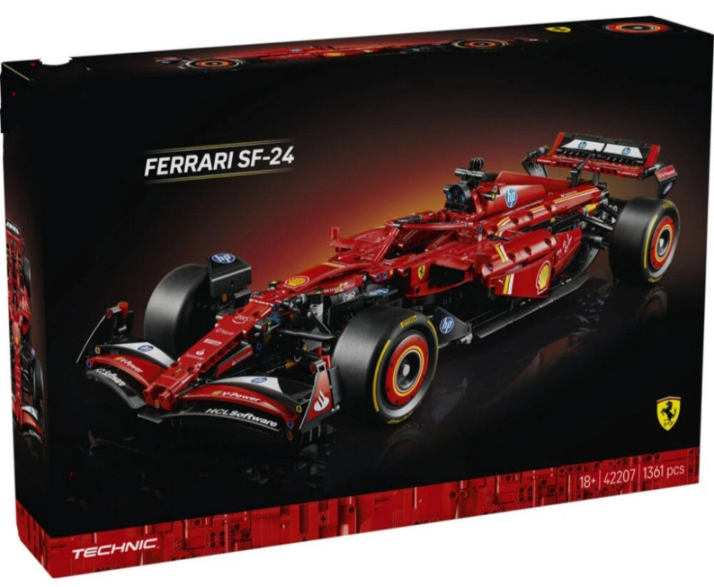 Конструктор Ferrari SF-24 F1 Болід Формули 1 🚀 Спортивна Машина Феррарі в Коробці Київ - фото 1