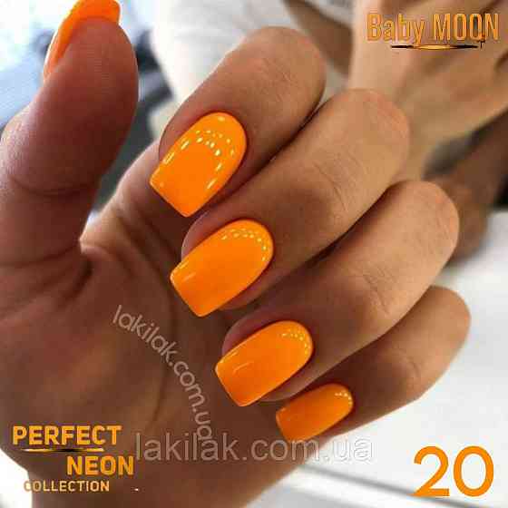 Гель-лак BABY MOON Perfect Neon №20, 6 мл Херсон