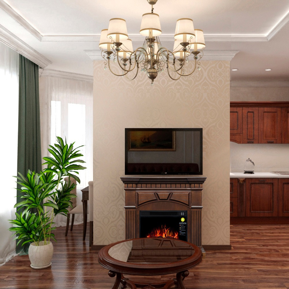 Камінокомплект ArtiFlame YORK AF23S ДУБ АНТИК (зі звуком) Львів - фото 2