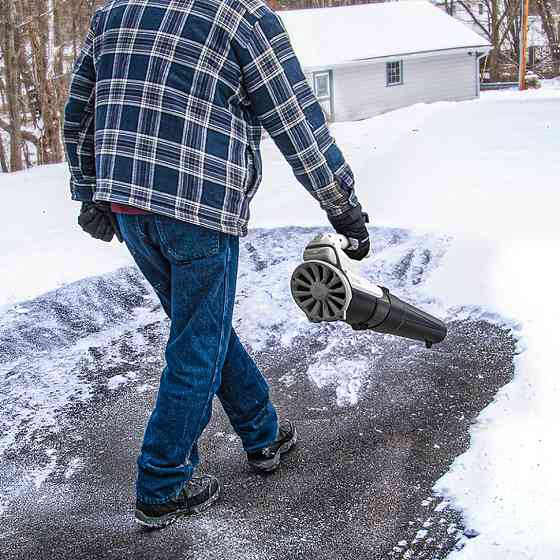 Воздуходув-пылесос садовый Litheli, питание от павербанка (УМБ Litheli Power Bank 10000 mAh, 45W, 2А в Киев
