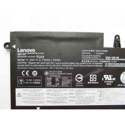 Акумулятор до ноутбука Lenovo ThinkPad 13 (1st Gen) 01AV401, 3735mAh (42Wh), 3cell, 11.25V (A47414) Вінниця
