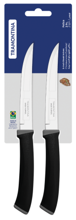 Набор ножей TRAMONTINA FELICE black, 2 предмета (6852751) Киев