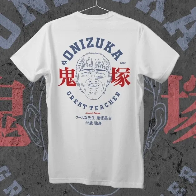 Футболка чоловіча з  принтом GTO Крутий вчитель Онідзука WE Розмір 48 Anime1034 Дніпро - фото 3