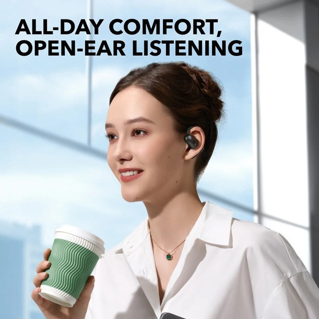 Bluetooth-гарнітура Anker SoundСore AeroFit 2 Black (A3874G11) ( Чорний ) Харків - фото 15