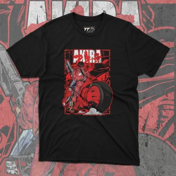 Футболка чоловіча з  принтом Акира Розмір 48 Дніпро