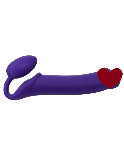 Безремневой страпон Strap-On-Me Violet XL, полностью регулируемый, диаметр 4,5см Sex Aura Киев - изображение 1