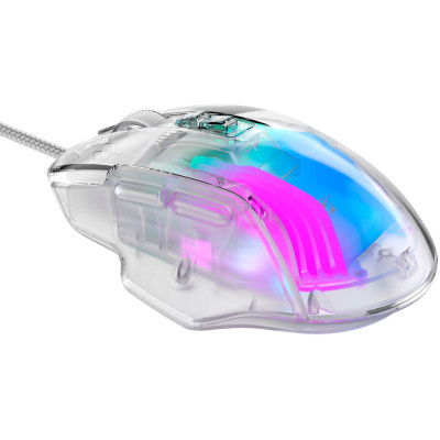 Мышка Havit HV-MS1011SE USB Transparent White (6950676293678) Винница - изображение 5