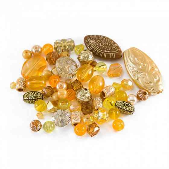 Декоративные бусинки для творчества Бомбей Dom Busin УТ100014223 в упаковке 135 шт Винница