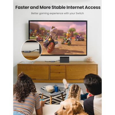 Перехідник USB 3.0 to Ethernet RJ45 1000 Mb CM209 Ugreen (50922) Вінниця - фото 4