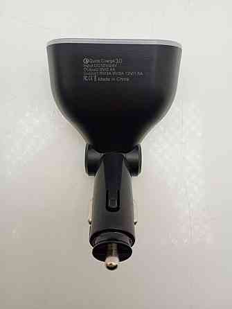 Автомобільна зарядка в прикурювач + розгалужувач прикурювача з Quick Charge Луцк
