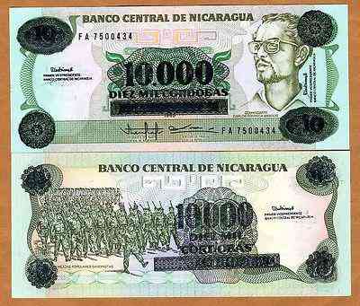 Nicaragua / Никарагуа - 10000 Córdobas 1985 - UNC Полтава