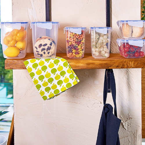 Контейнер універсальний 0,45л квадратний прозорий Фієста Алеана Житомир - фото 3