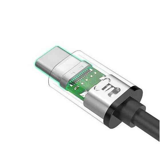 Кабель UGREEN US286 USB 2.0 Type C - Type C нікельований 1m, колір чорний UGR-50997 Одеса