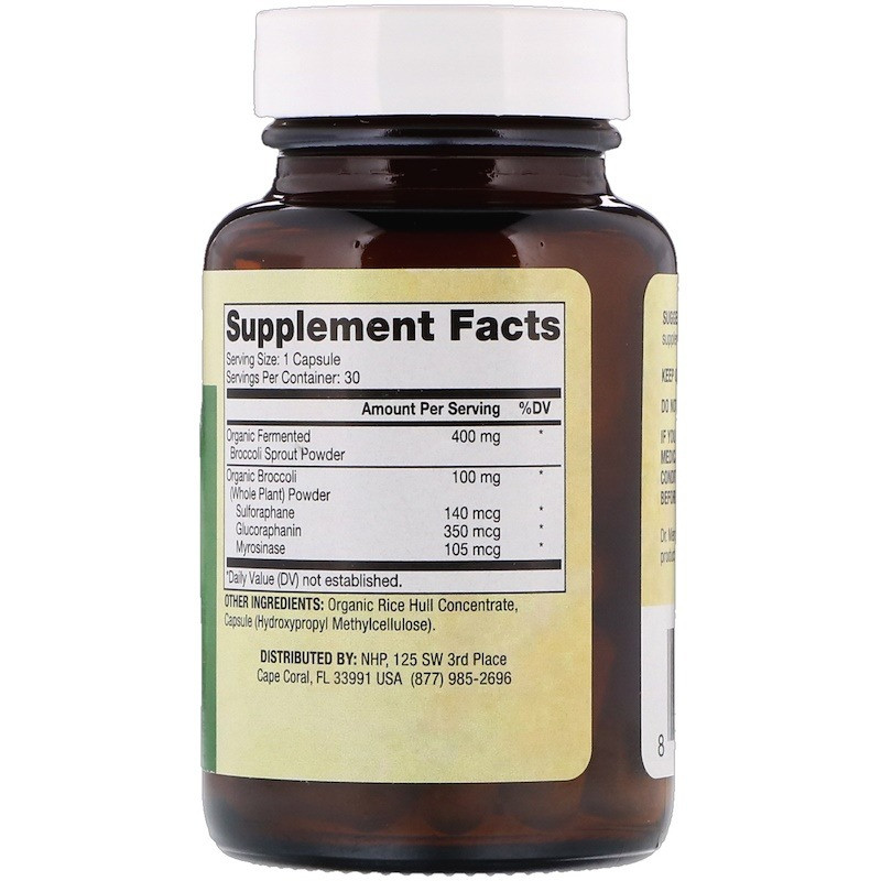 Ферментированные ростки брокколи (Fermented Broccoli Sprouts) 30 капсул Киев - изображение 2