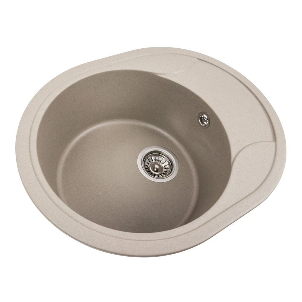 Гранітна мийка для кухні VALESO 5847 ONYX матовий Титан Коломыя - изображение 7