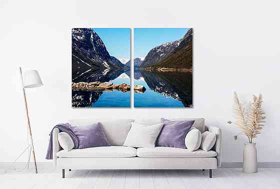 Модульная картина в гостиную / спальню Природа Гори TLV-2_015 Киев