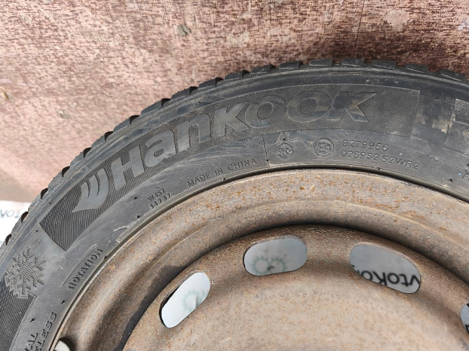 Диск з зимовою шиною 185/60 R14 Hankook Winter Icept RS2 Ford Fusion 2002-2012 Ковель - изображение 3