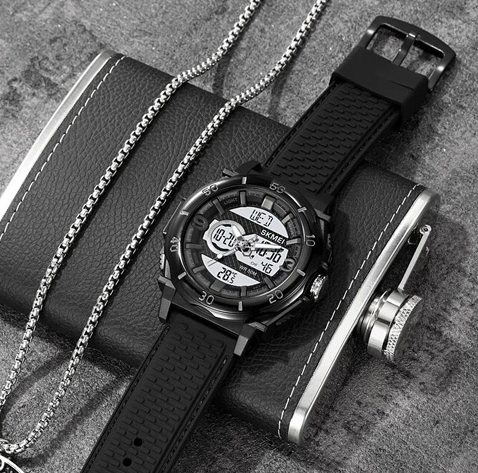 Часы наручные SKMEI 2098BKWT, BLACK-WHITE, 10308 Днепр