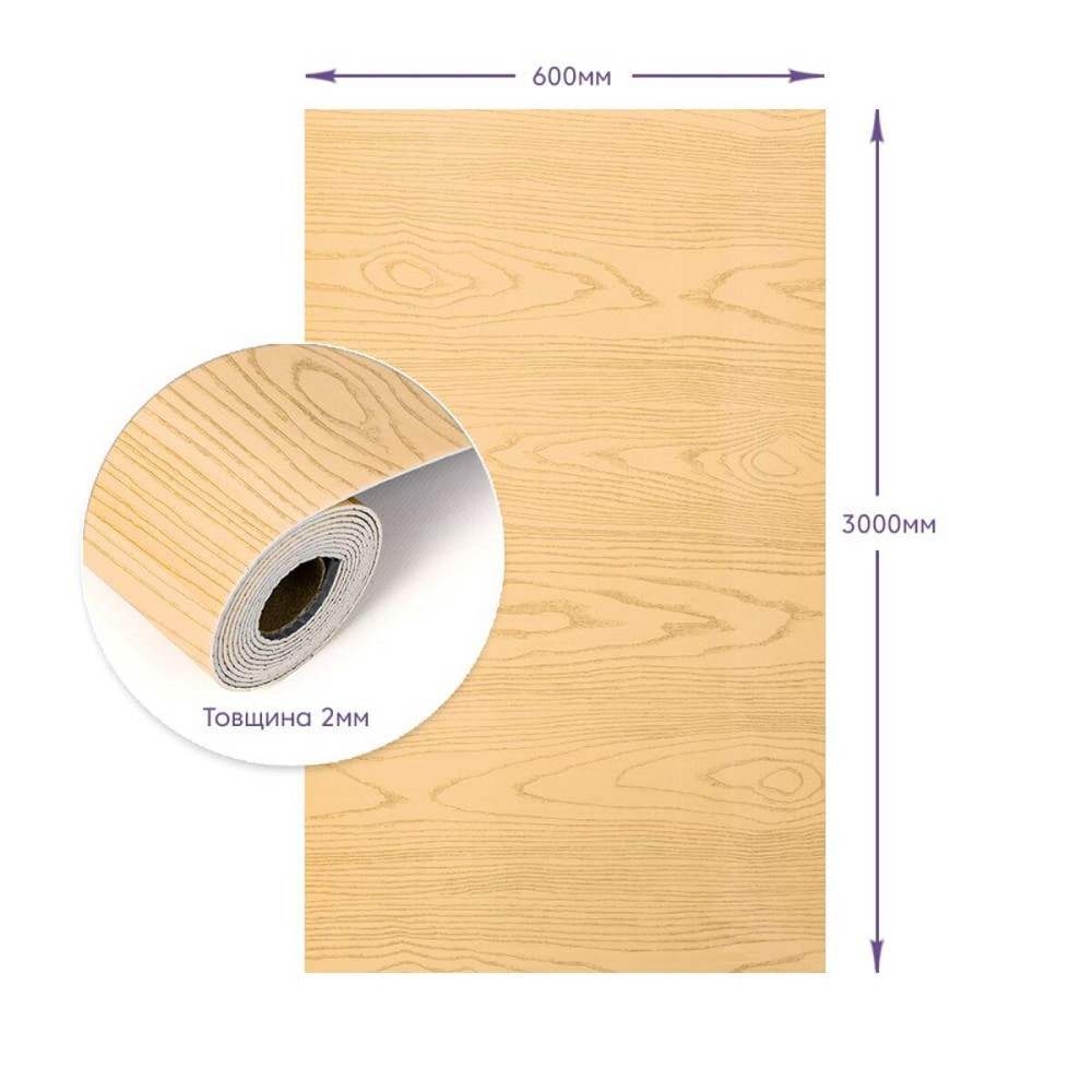 Самоклеящаяся стеновая PET плитка в рулоне 600х3000х2мм SW-00002433 Днепр - изображение 3