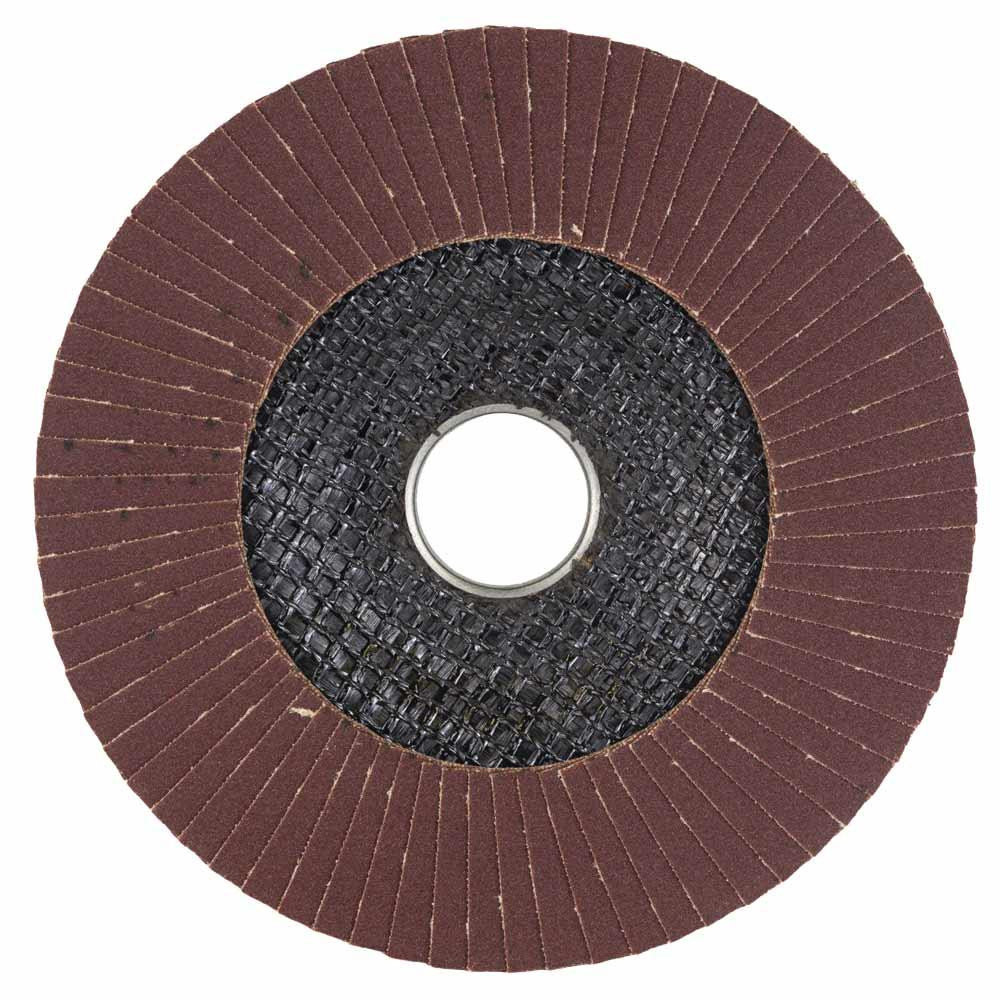 Круг лепестковый торцевой Т29 (конический) Ø125мм P220 SIGMA (9172691) Ровно - изображение 1