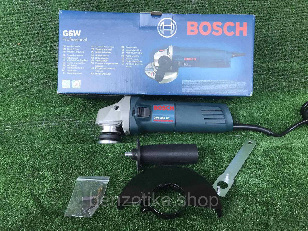 Угловая шлифмашина Bosch Professional GWS 850 CE, болгарка 125 мм, мощность 850 Вт Киев - изображение 3