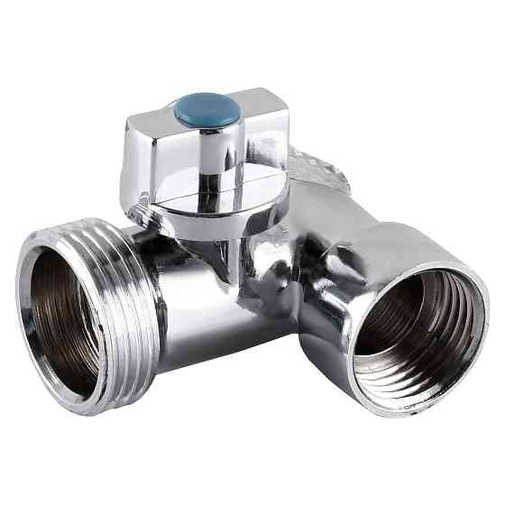 Кран кульовий для пральної машини SOLOMON 1/2″х3/4″х1/2″ A7053 Київ