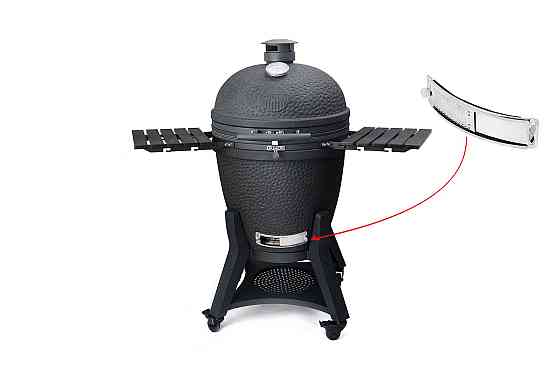 Нижняя заслонка керамического угольного гриля GRILLI Kamado XL 5 в 1 777618 Код: 013498 Ровно