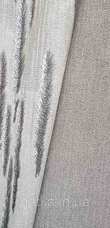 Шпалери вінілові на флізеліні гарячого тиснення DUKA Selective 1.06x10 однотонні структурні під кору дерева темно-сірі 32751-3 Київ