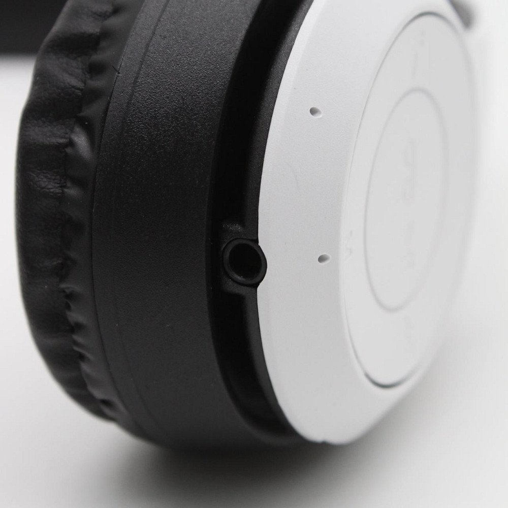 Бездротові Bluetooth навушники з мікрофоном та Mp3 плеєром, P47, Білий / Стерео гарнітура / Накладні навушники блютуз Київ - фото 4