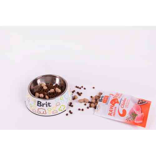 Лакомство Brit Raw Treat Freeze-dried Indoor and Antistress д/домашних кошек д/успокоение курица 40 г Киев