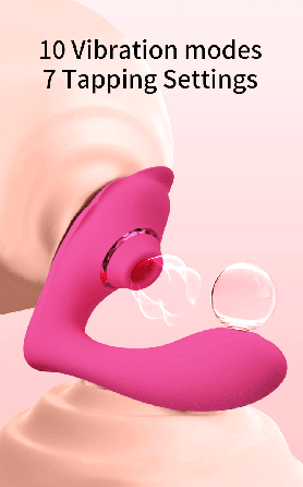 Вакуумный стимулятор клитора с вибрацией Pretty Love Nemo розовый, 13.8 х 11.2 см Sex Aura Киев