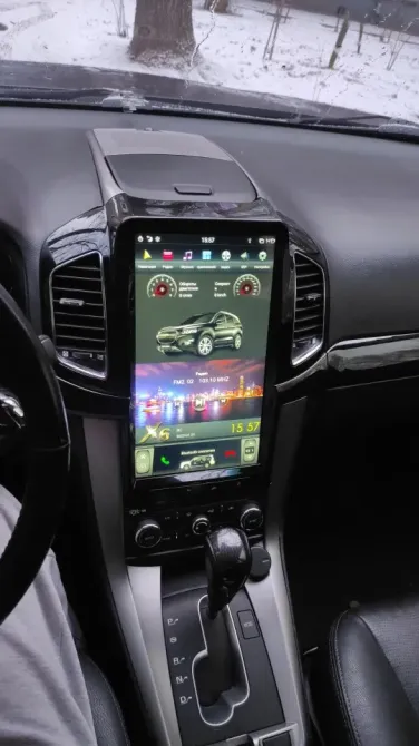 Магнітола мультимедіа Chevrolet Captiva Tesla style Тернопіль - фото 2