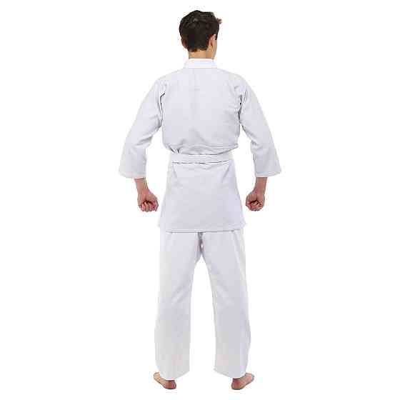 Кімоно для дзюдо HARD TOUCH CO-8917 розмір 120-190 см білий Спортивна форма Київ