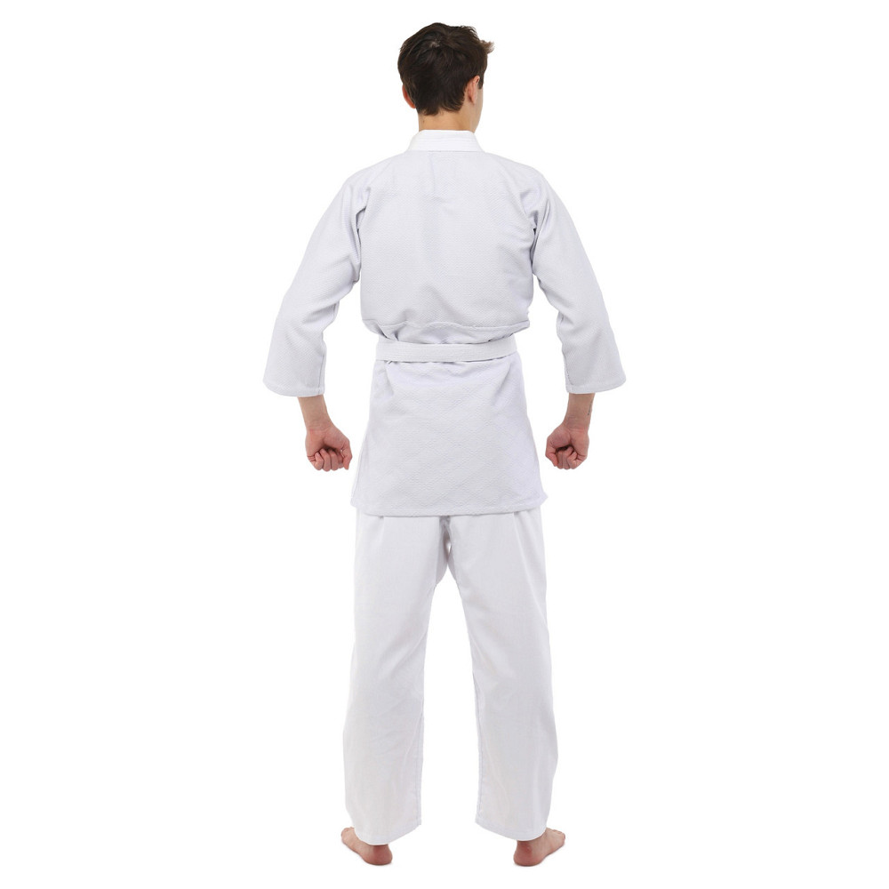 Кімоно для дзюдо HARD TOUCH CO-8917 розмір 120-190 см білий Спортивна форма Київ - фото 5