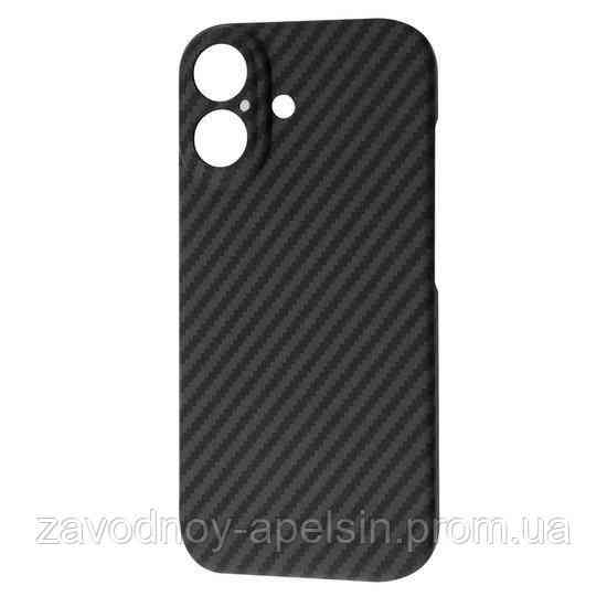 Iphone 17 Ультратонкий чехол Карбон (черный) Одесса