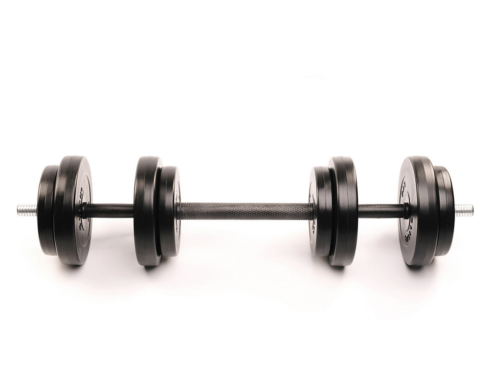 Гантелі розбірні Elitum 2х26 кг + гриф-подовжувач, комплект для тренувань Київ - фото 2