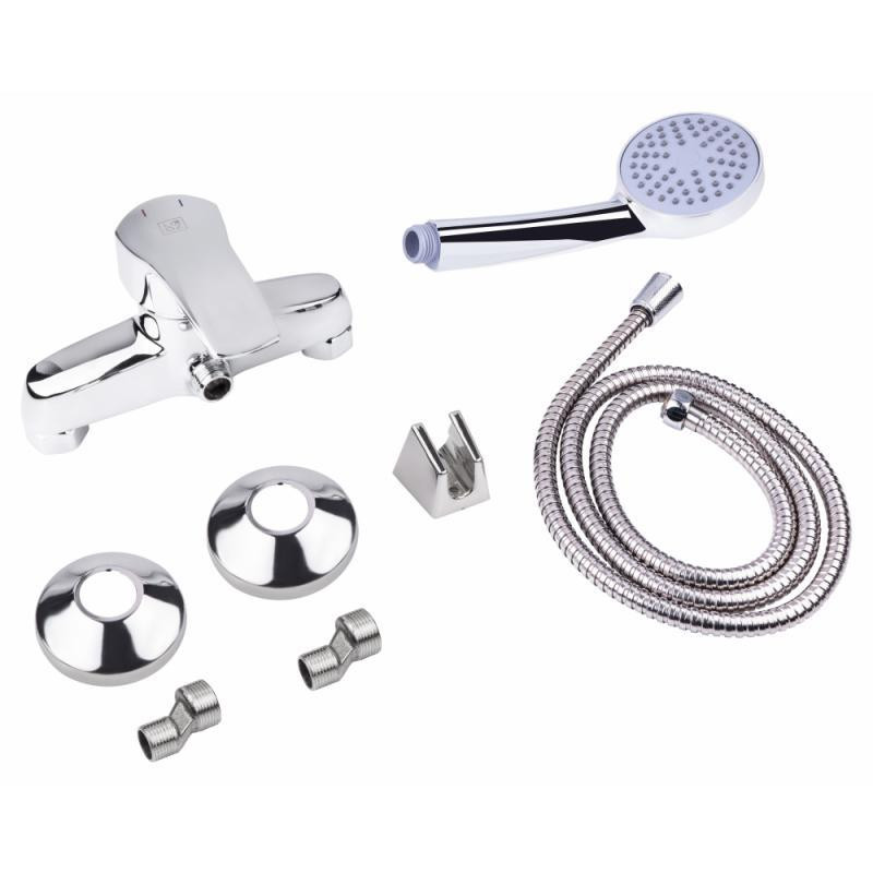 Змішувач для душу Lidz (CRM) 41 86 010 з душовим гарнітуром (LIDZCRM204901000) Київ - фото 5