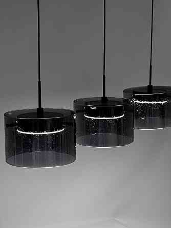 VALESO Підвісний світлодіодний світильник G 2922/3L 42W Димчасто-чорний Коломыя